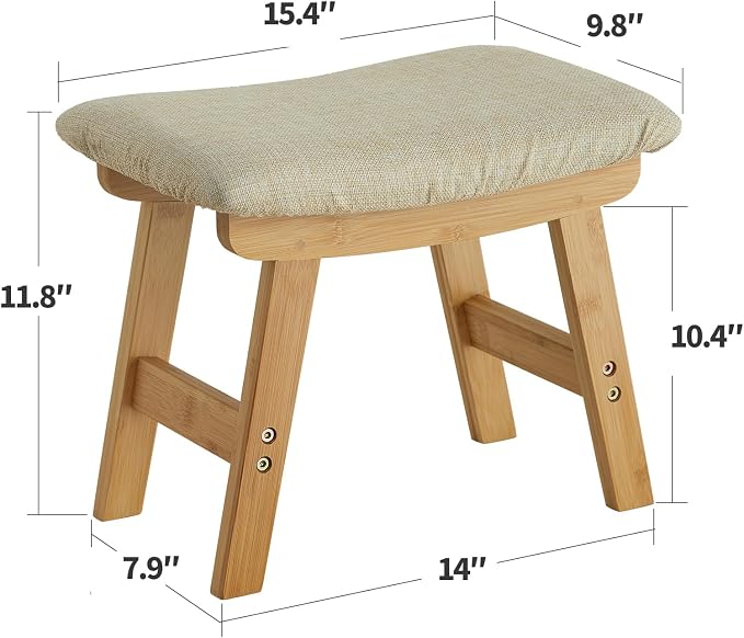 Natural Legs - Beige Stool Surface
