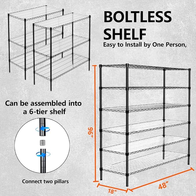 2 Pack 3-tier 48\