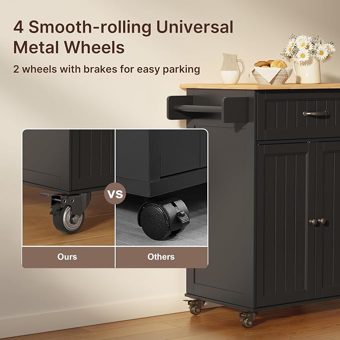Black & Tabletop-oak Color