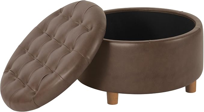 Brown Faux Leather