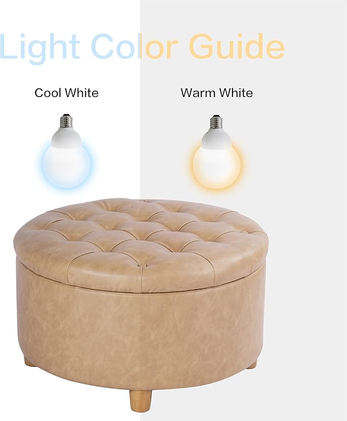 Light Camel Faux Leather