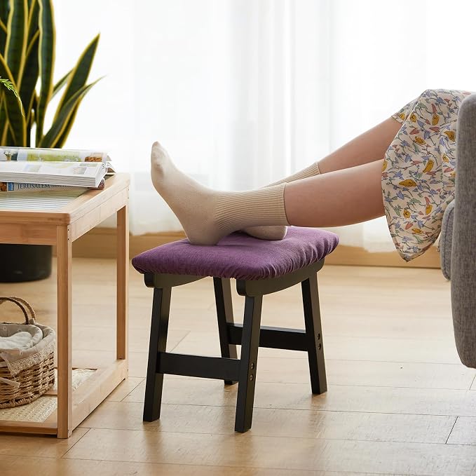 Black Legs - Purple Stool Surface