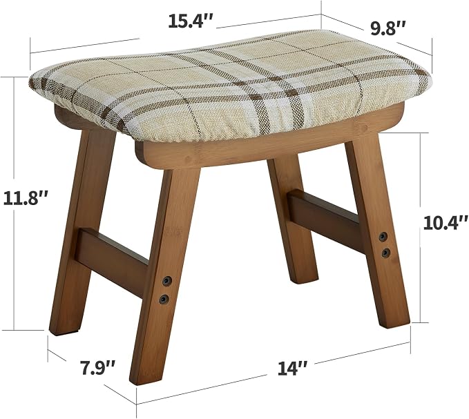 Brown Legs - Stripes Stool Surface