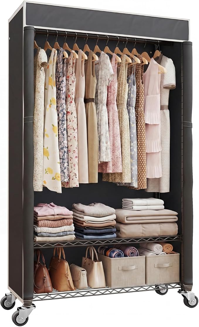 Black Rack with Black Cover