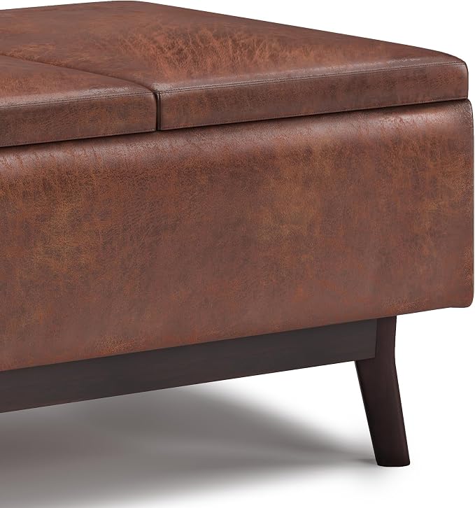 Distressed Saddle Brown