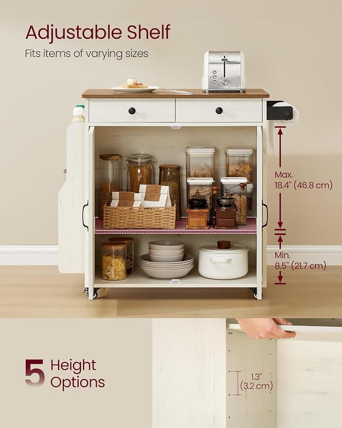 Rustic White + Honey Brown