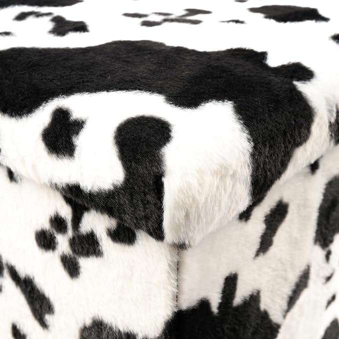 Cowhide Black/White