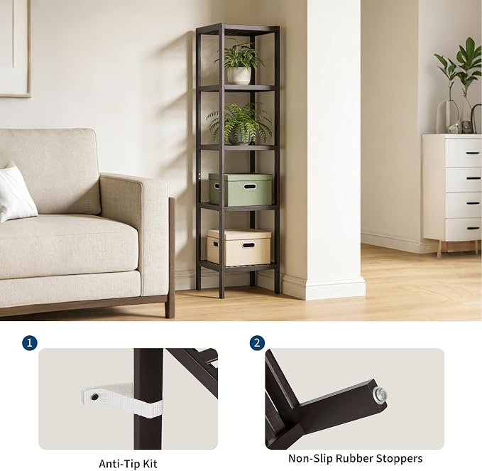 5 Tier-brown