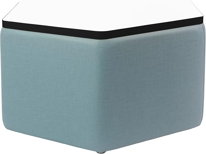 Sky Blue Crosshatch/Whiteboard