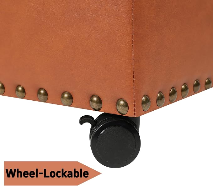 Orange Brown With Wheels