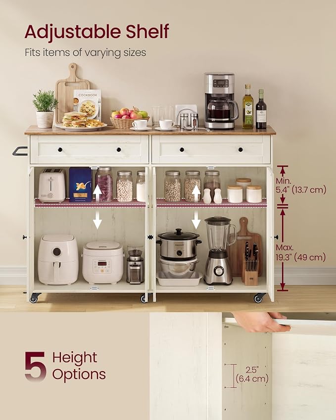 Rustic White + Honey Brown