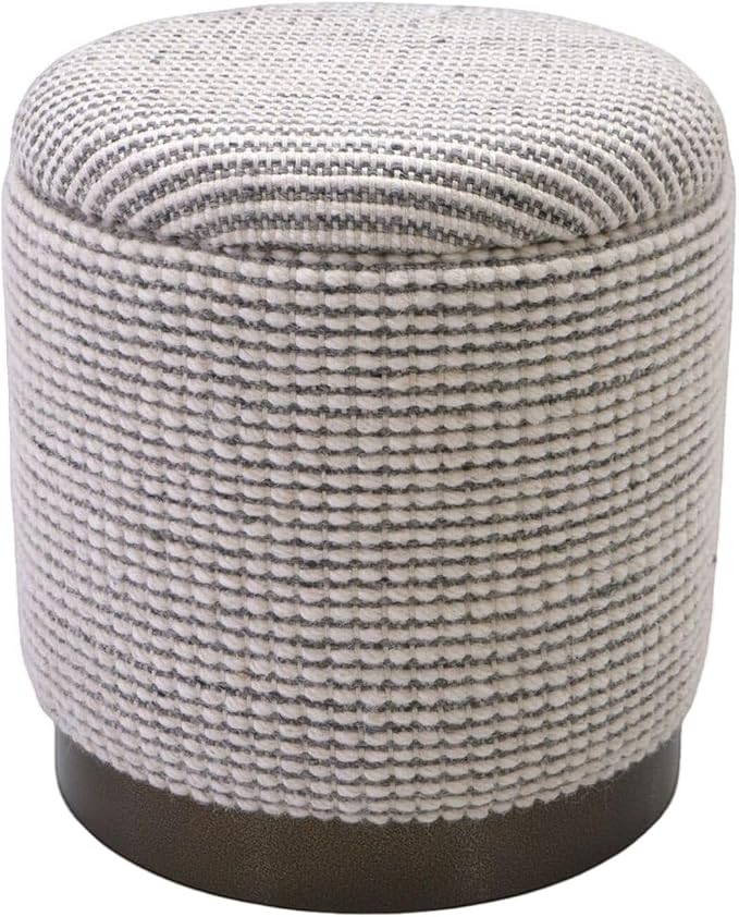 Ivory & Grey Stripe