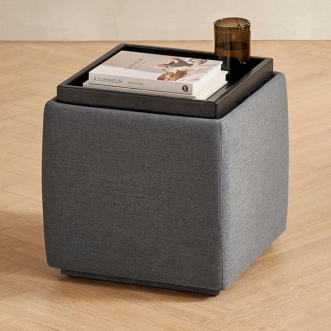 Dark Gray Fabric, Cube