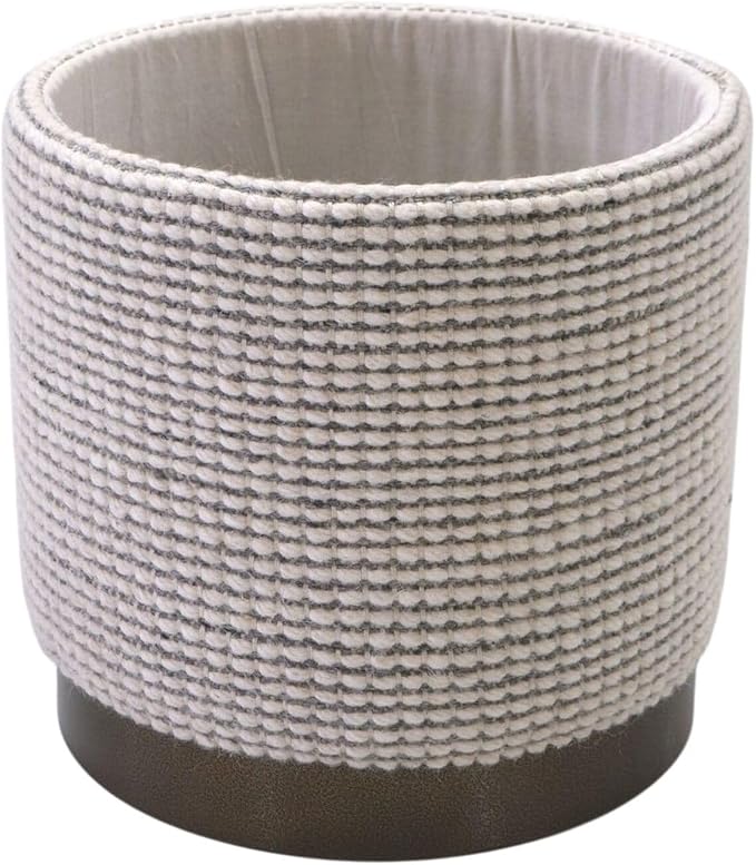 Ivory & Grey Stripe