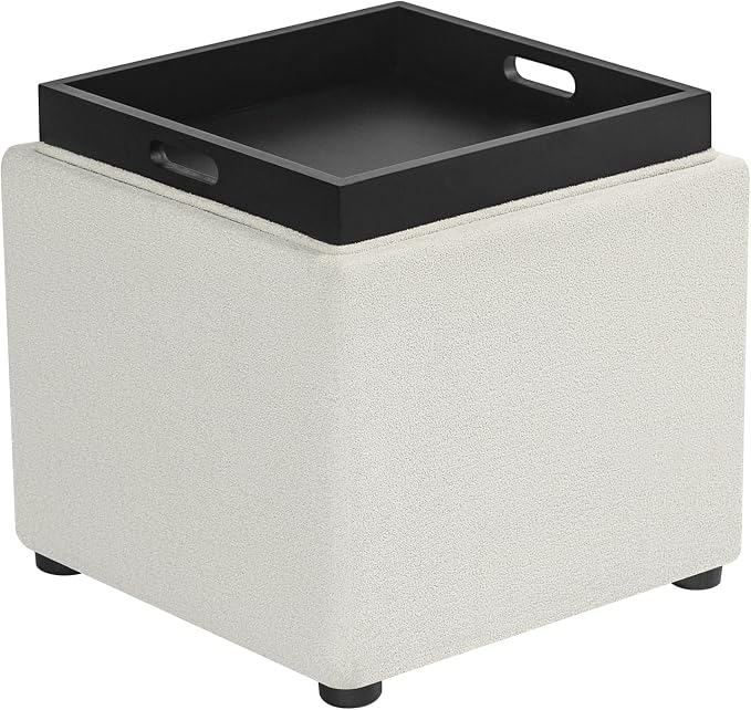 White With Tray