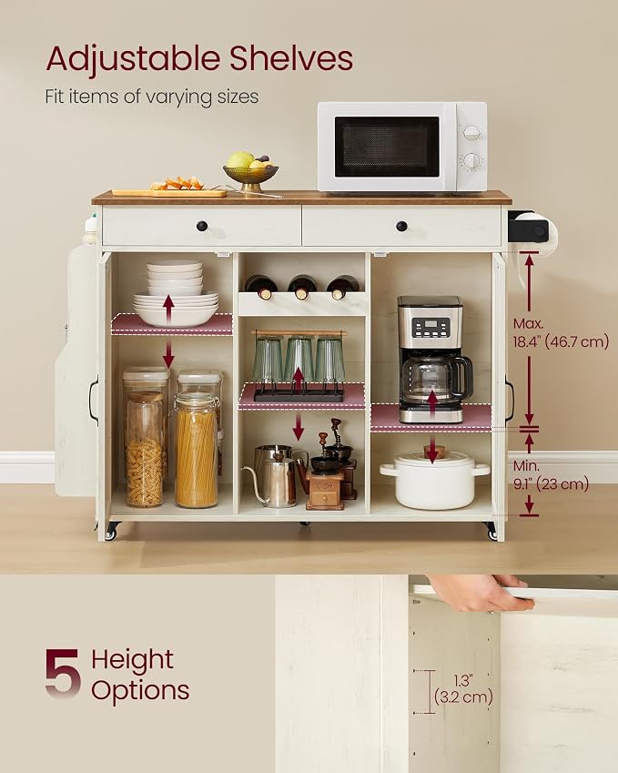 Rustic White + Honey Brown