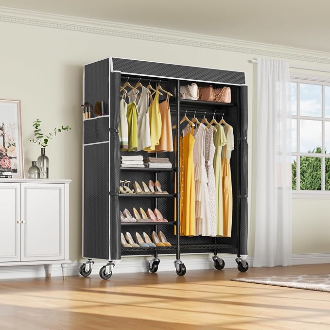 Black Rack with Black Cover