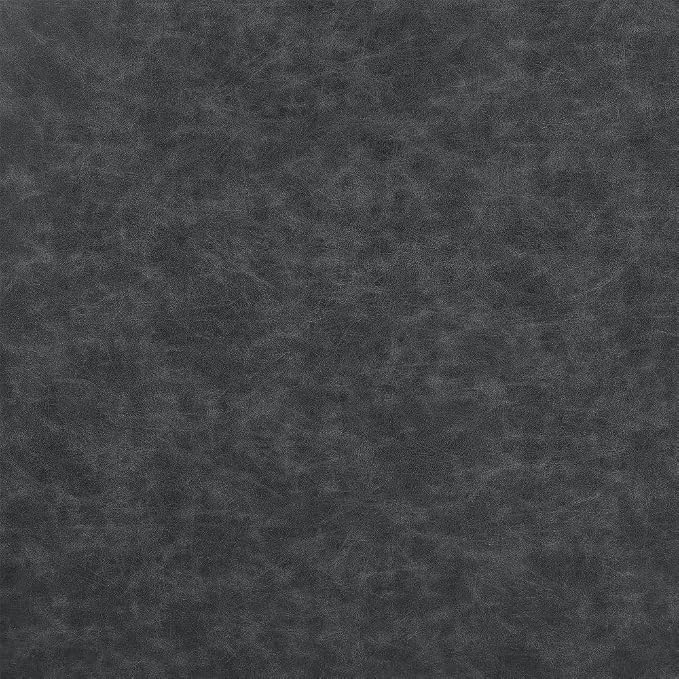 Black + Faux Leather + Foam + Plywood