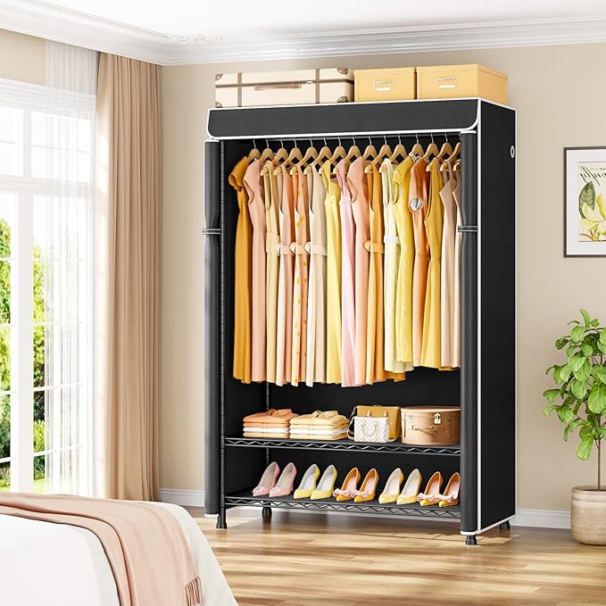 Black Rack with Black Cover