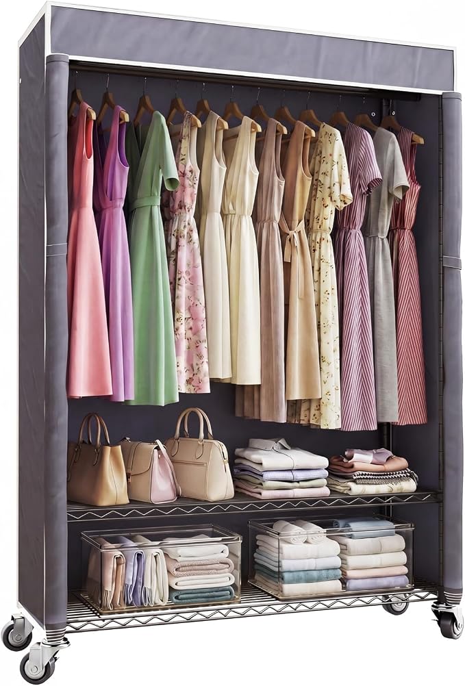 Black Rack with Grey Cover