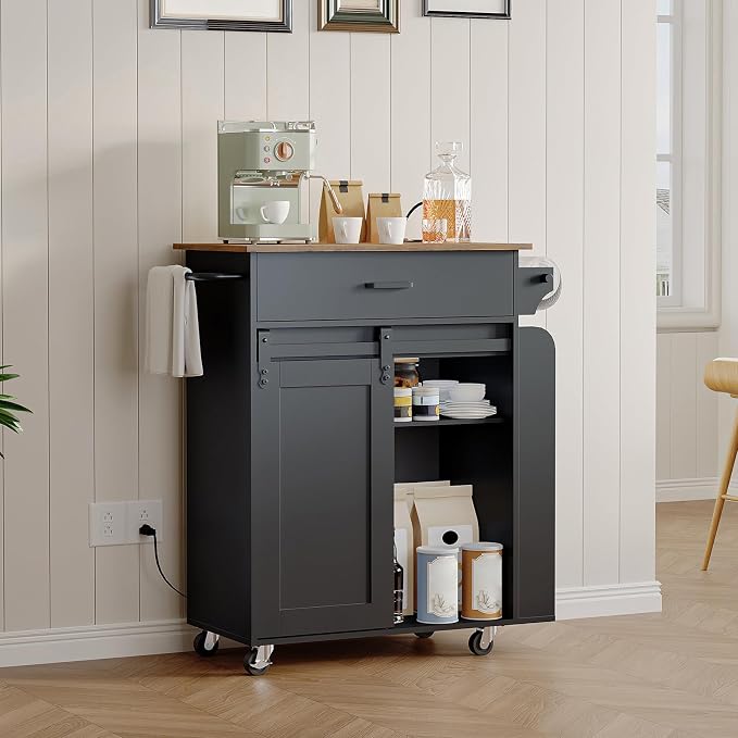 Rustic Brown + Black