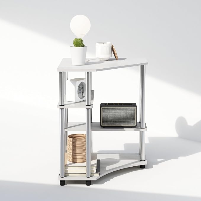 White Oak/Stainless Steel