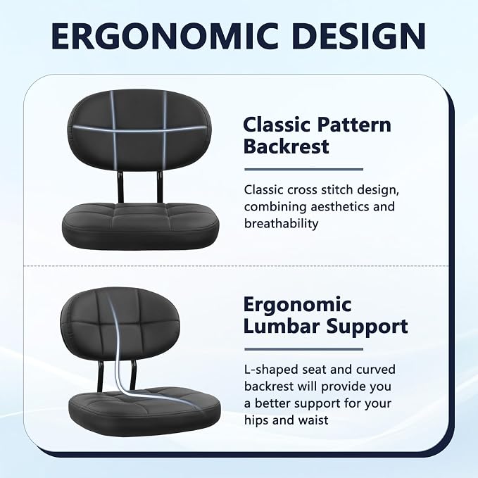 Black With Backrest