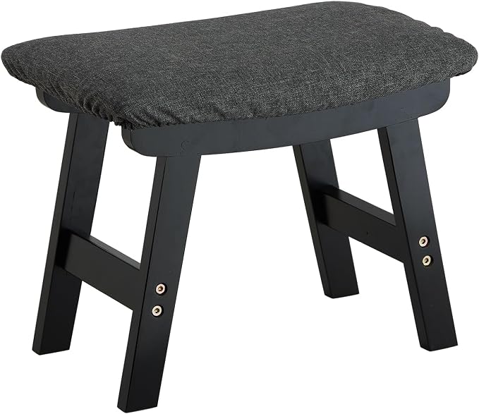 Black Legs - Gray Stool Surface