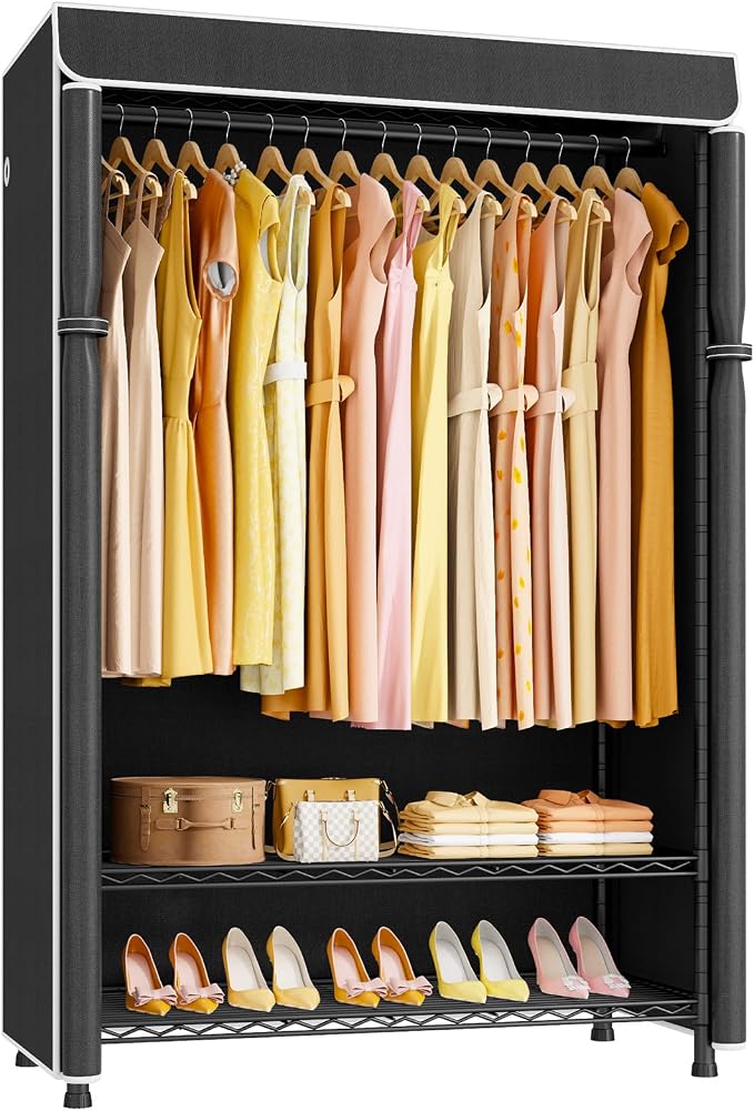 Black Rack with Black Cover