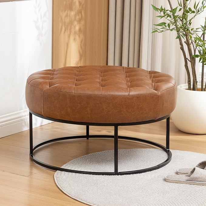 Vintage Brown-round