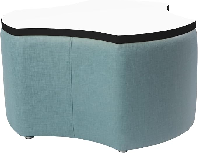 Sky Blue Crosshatch/Whiteboard