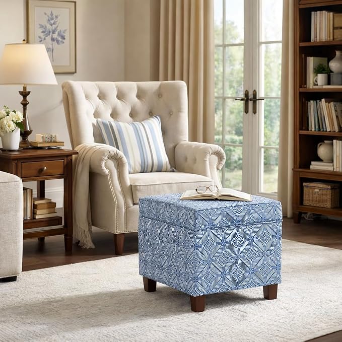 Blue Indigo Print