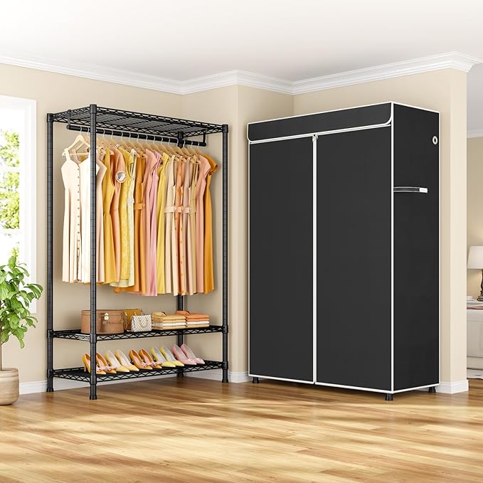 Black Rack with Black Cover