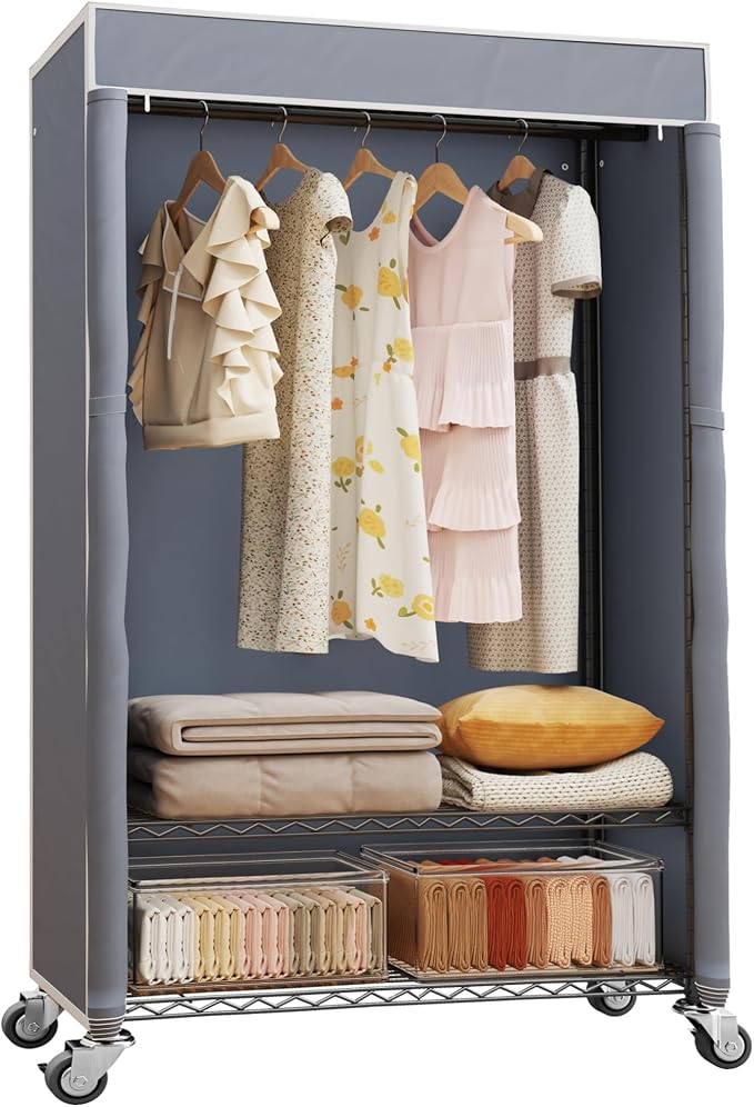Black Rack with Grey Cover