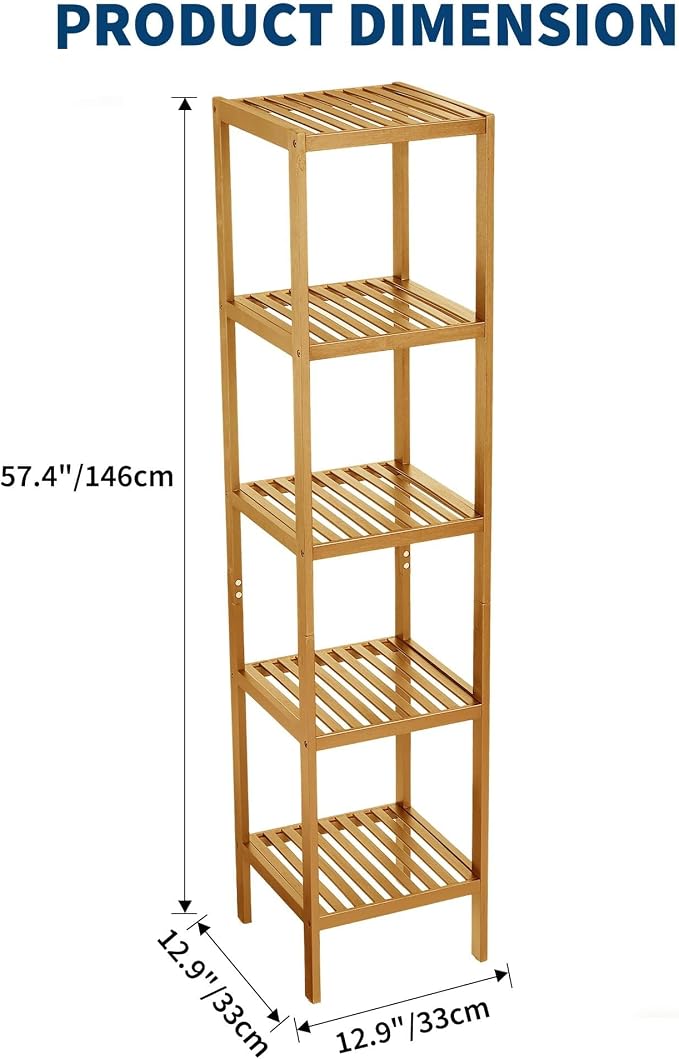 5 Tier-wood