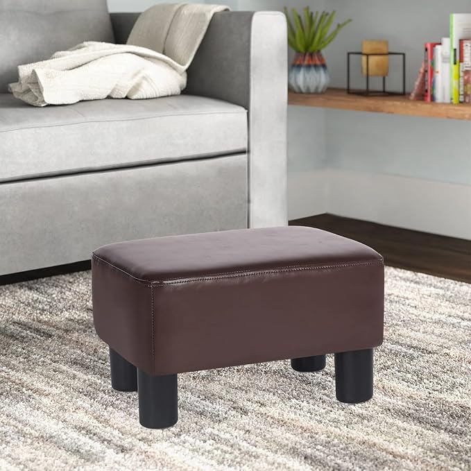 Rectangular, Dark Brown