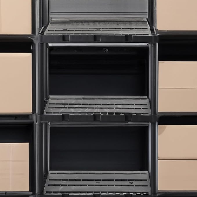 4 Shelf - Black