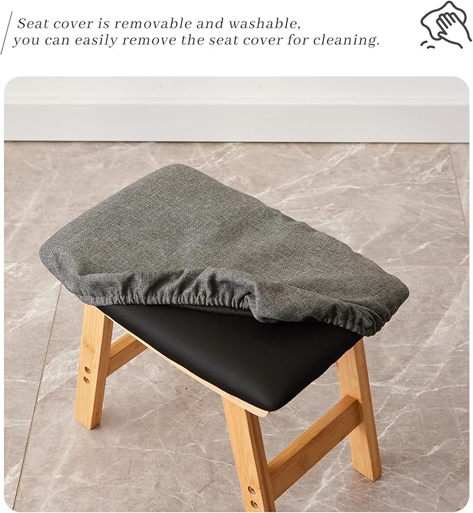 Natural Stool Legs - Gray Surface