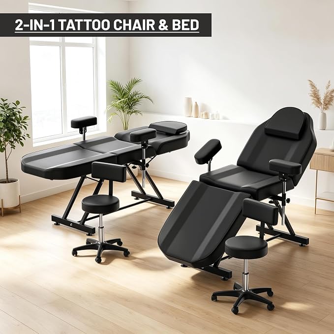 Black Tattoo Chair 67
