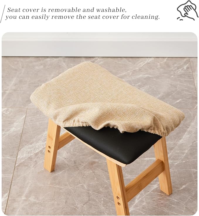 Natural Stool Legs - Beige Surface