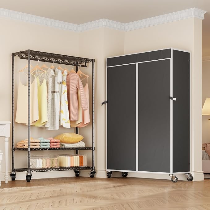 Black Rack with Black Cover