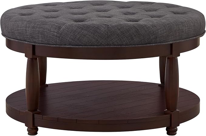 Round+dark Gray