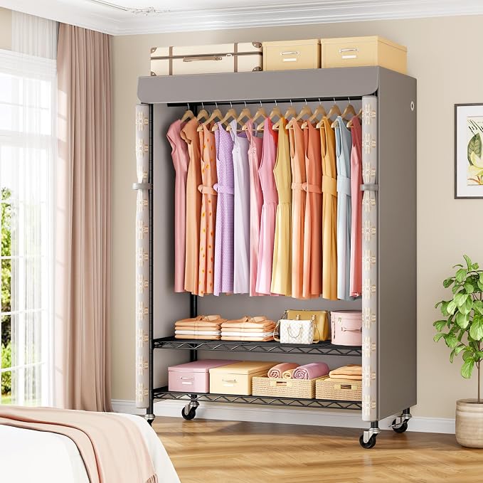 Black Rack with Pattern Cover