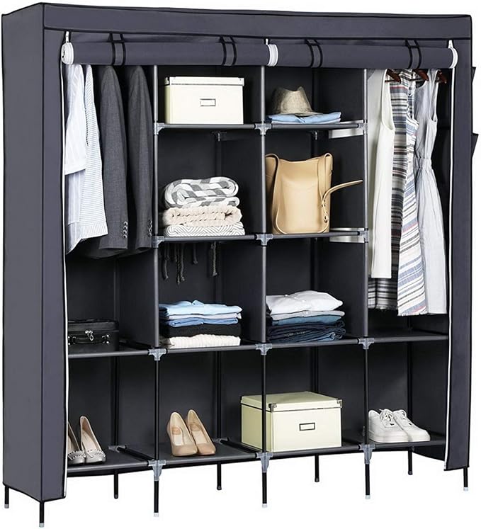 169.5x44x181.5cm, Gray-k