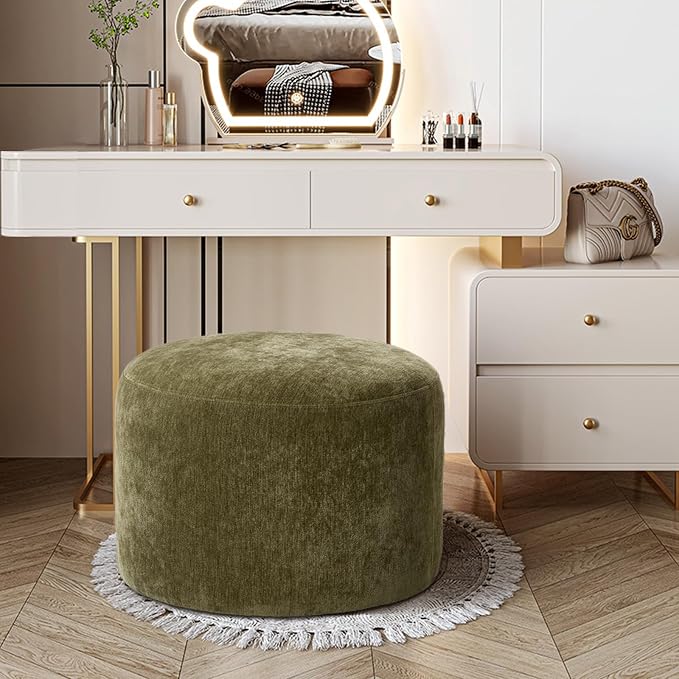 Olive Green Chenille