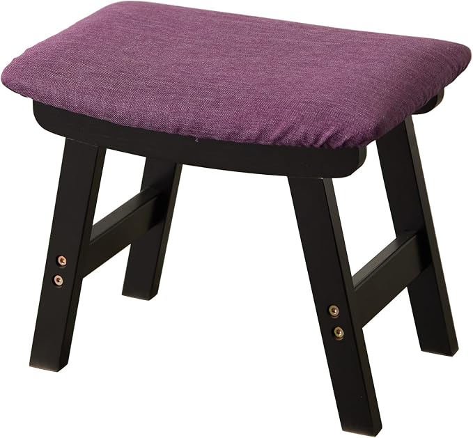 Black Stool Legs - Purple Surface