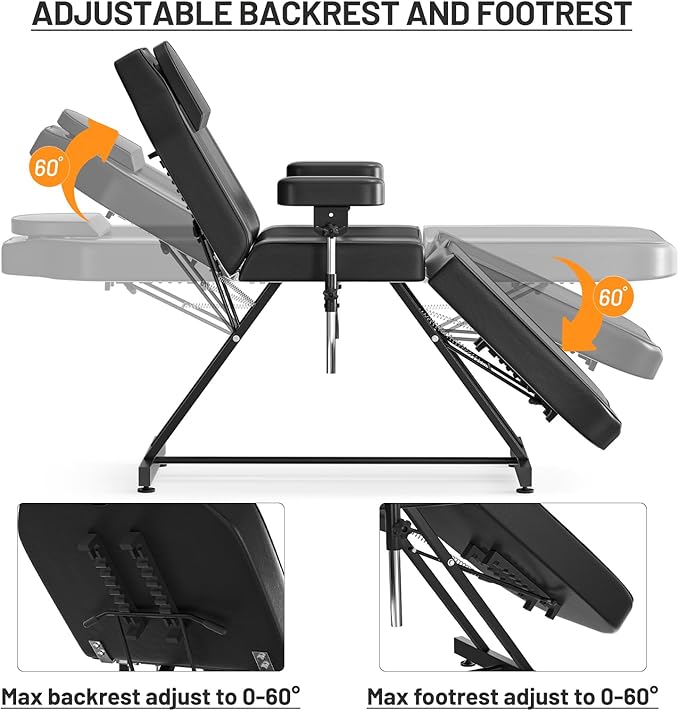 Black Tattoo Chair 30
