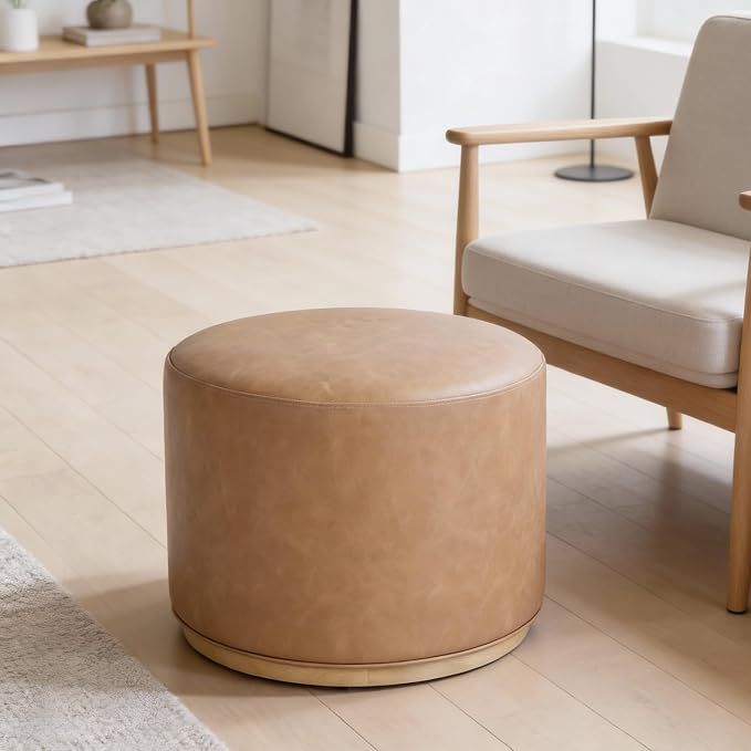 Sand Faux Leather