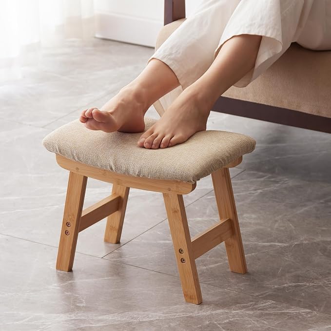 Natural Stool Legs - Beige Surface