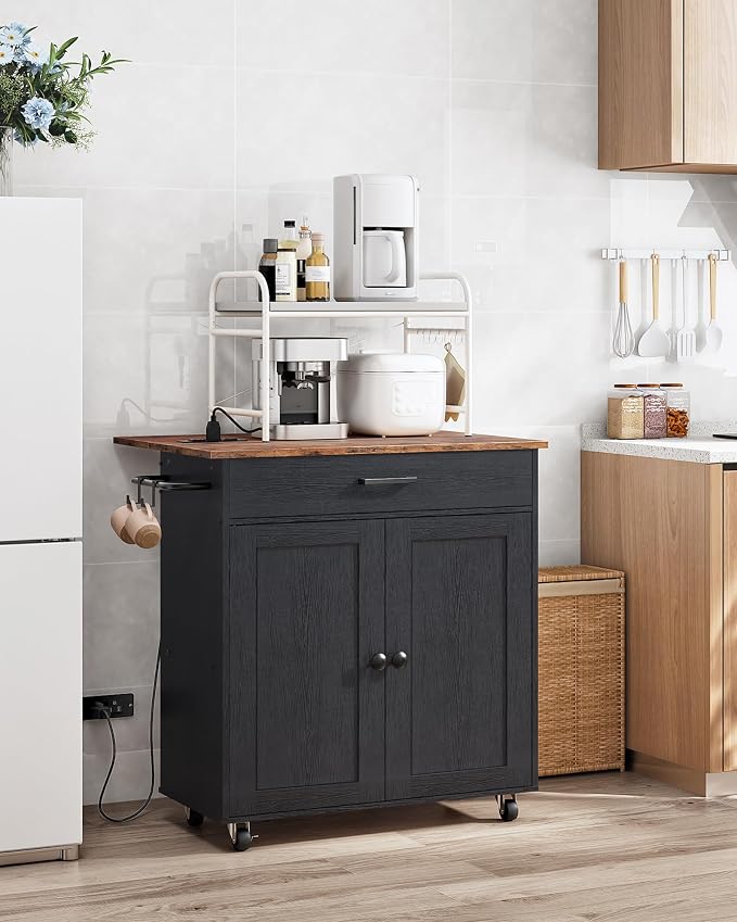 Black and Rustic Brown